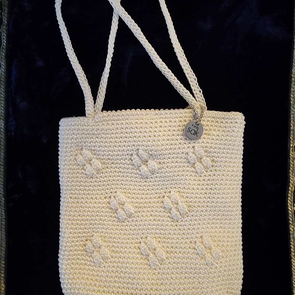 The Sac Cream Crochet Tote Bag